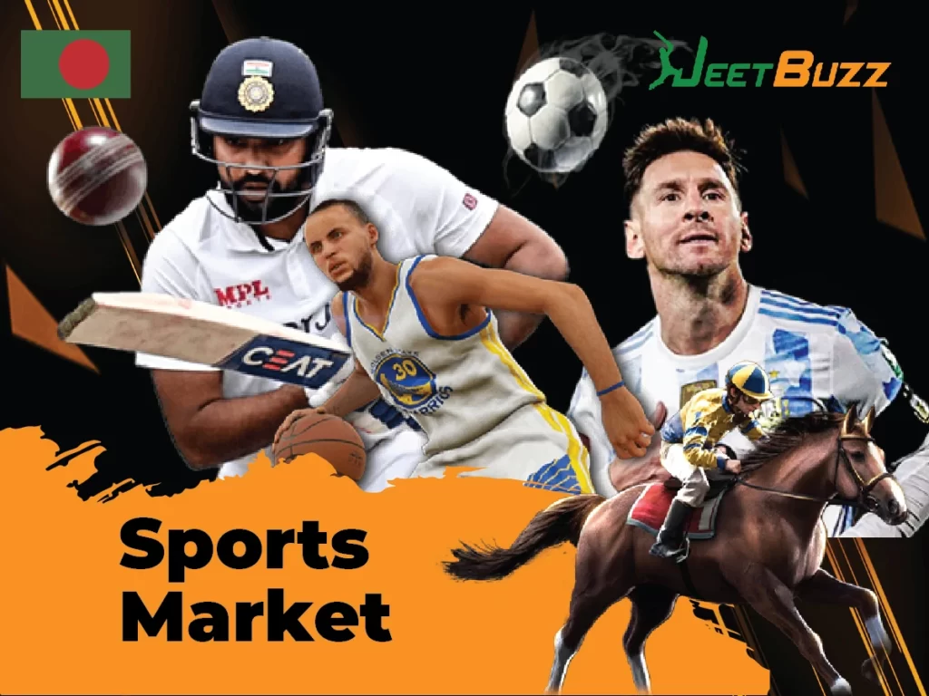 Jeetbuzz sports markets to place bets on